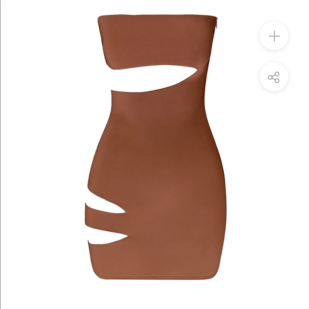 Leau brown dress size XS